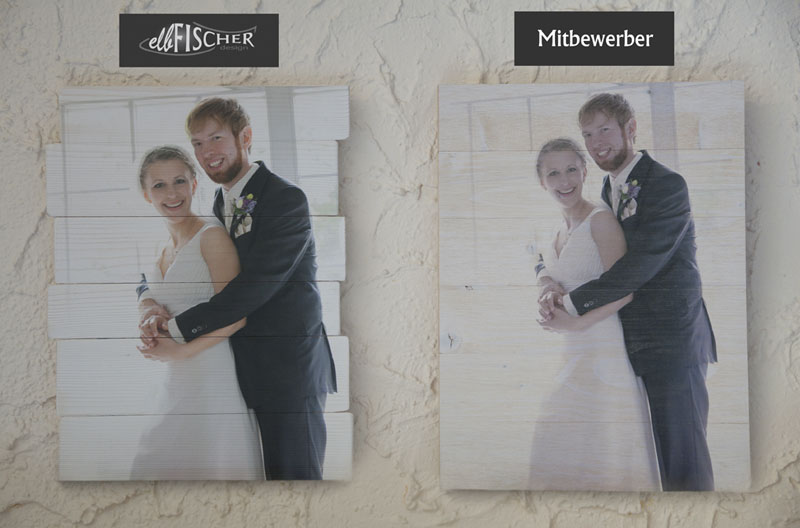 Detailaufnahme Farbbrillanz